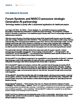 nasco-forumsystems-press-release